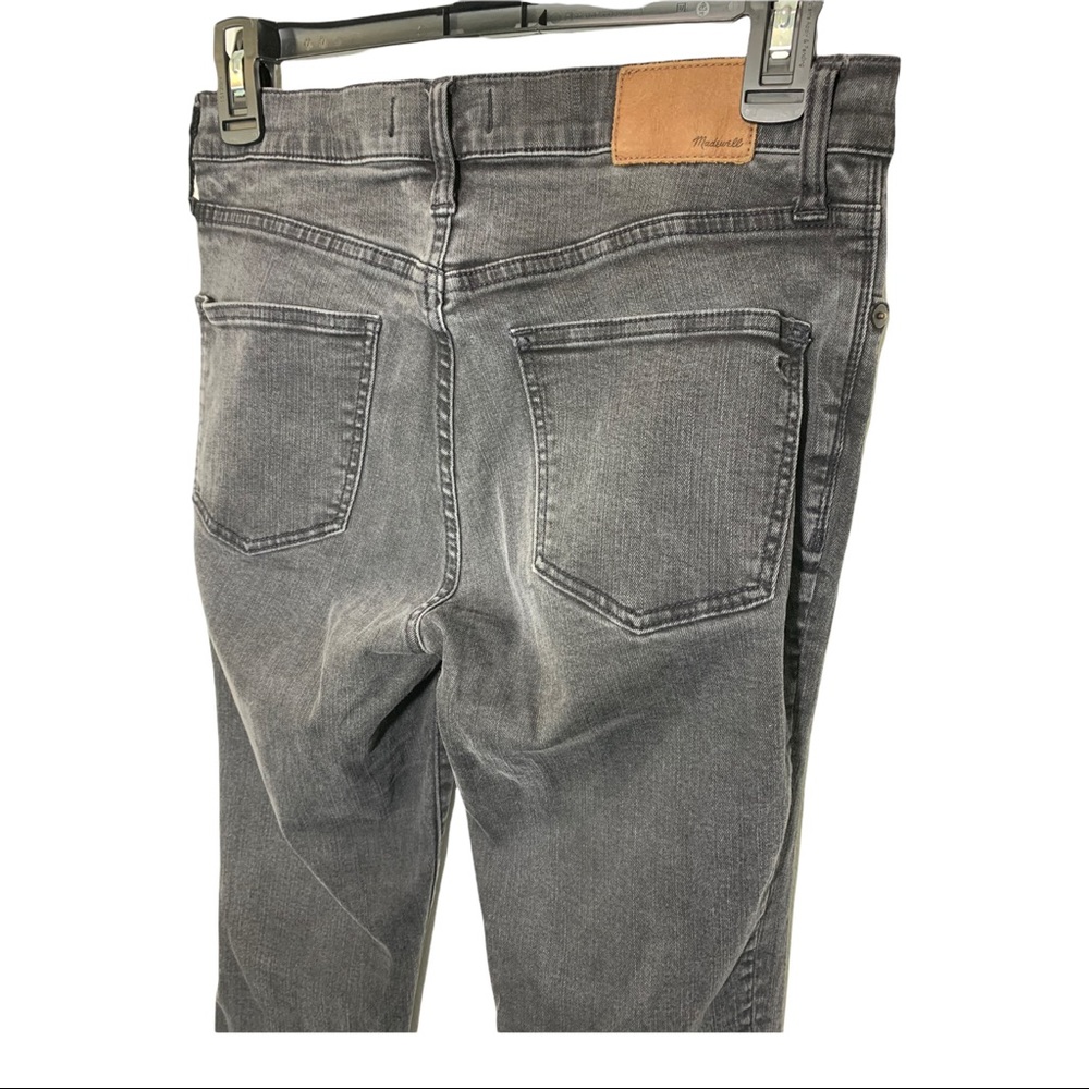 *SOLD* MADEWELL HIGH RISER SKINNY FADED BLACK JEANS ACID WASHED DENIM SIZE 28 - Picture 9 of 16